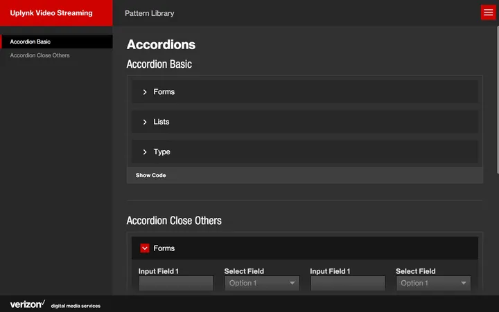 Accordion Page