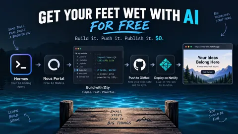 Get Your Feet Wet with AI for Free: Build and Publish a Website Without Spending a Dime