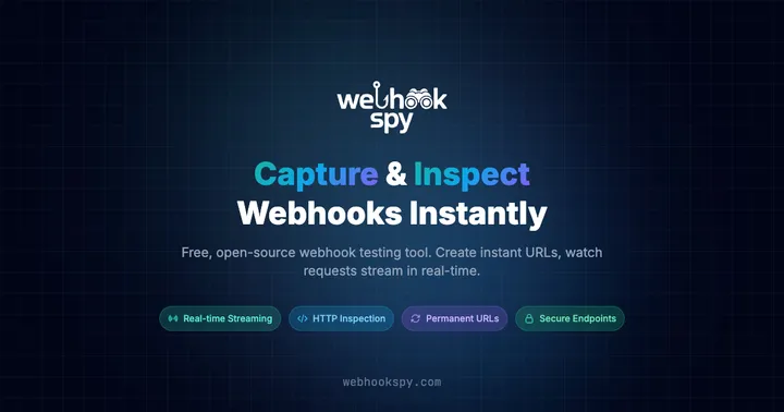 Introducing WebhookSpy: A Free Webhook Testing Tool Built with AI