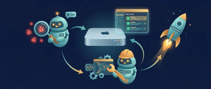 How I Built an Autonomous QA Pipeline with AI Agents on a Mac Mini