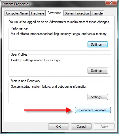 system properties
